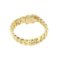 14K Gold | Solid Miami Cuban Bracelet