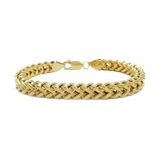 14K Gold | Solid Franco Bracelet