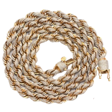 9.50 CT | Diamond Rope Chain 