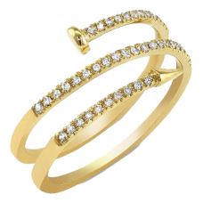 14K Gold | 0.30 CT | Diamond Designer Ring 
