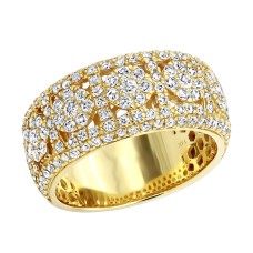 14K Gold | 2.75 CT | Diamond Unique Wedding Band Ring