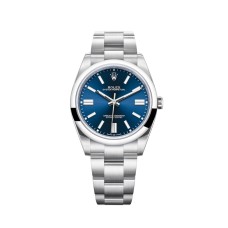 41mm | Rolex Oyster Perpetual 41 Stainless Steel Blue Dial 