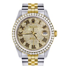 36mm | Rolex Diamond Watch Datejust Diamond Dial