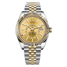 42mm | Rolex Sky Dweller 18K Yellow Gold/Stainless Steel Watch