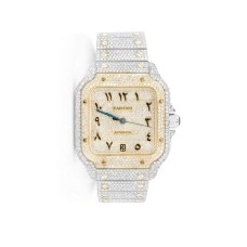  40mm | Cartier Two-Tone Watch Arabic Dial